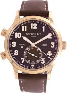 Patek Philippe Calatrava 5524R-001 18k rose gold 42mm auto watch
