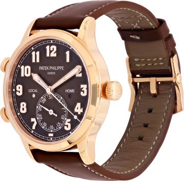 Patek Philippe Calatrava 5524R-001 18k rose gold 42mm auto watch