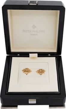 Patek Philippe Calatrava Cufflinks in 18k Rose Gold