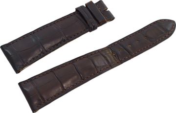 Patek Philippe dark brown alligator strap (21mm x 16mm) Jewelry Collection