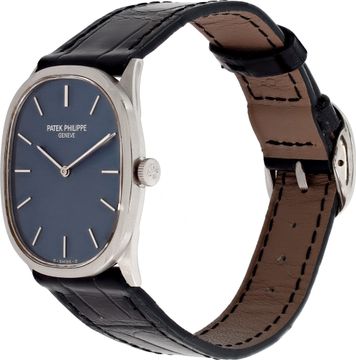 Patek Philippe Ellipse Ref. 3746 18k White Gold Blue Dial Manual watch