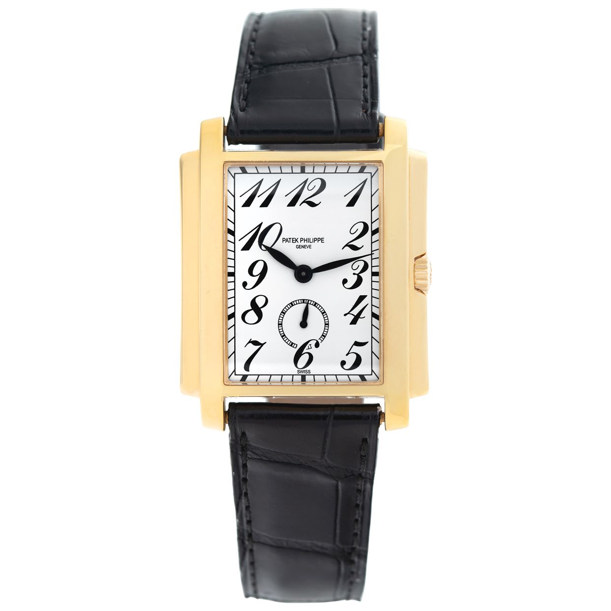Pre-owned Patek Philippe Gondolo 5024j 18k 30mm Manual | Gray & Sons