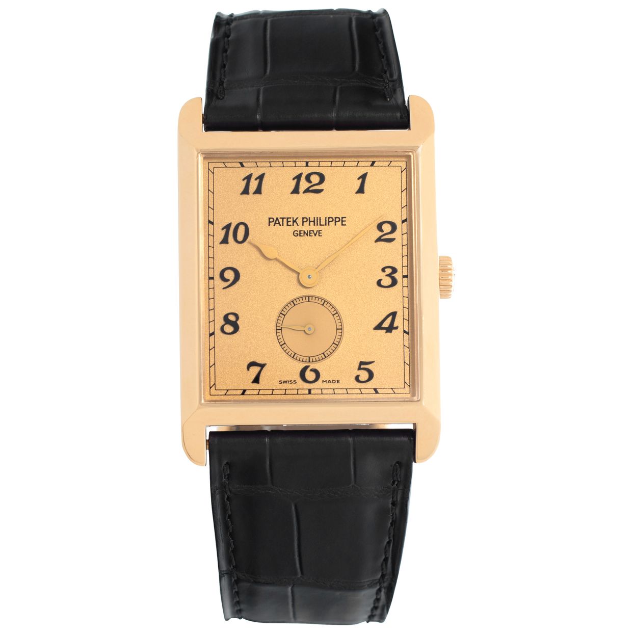 Pre-owned Patek Philippe Gondolo 5109 18k rose W526488 Gray Sons