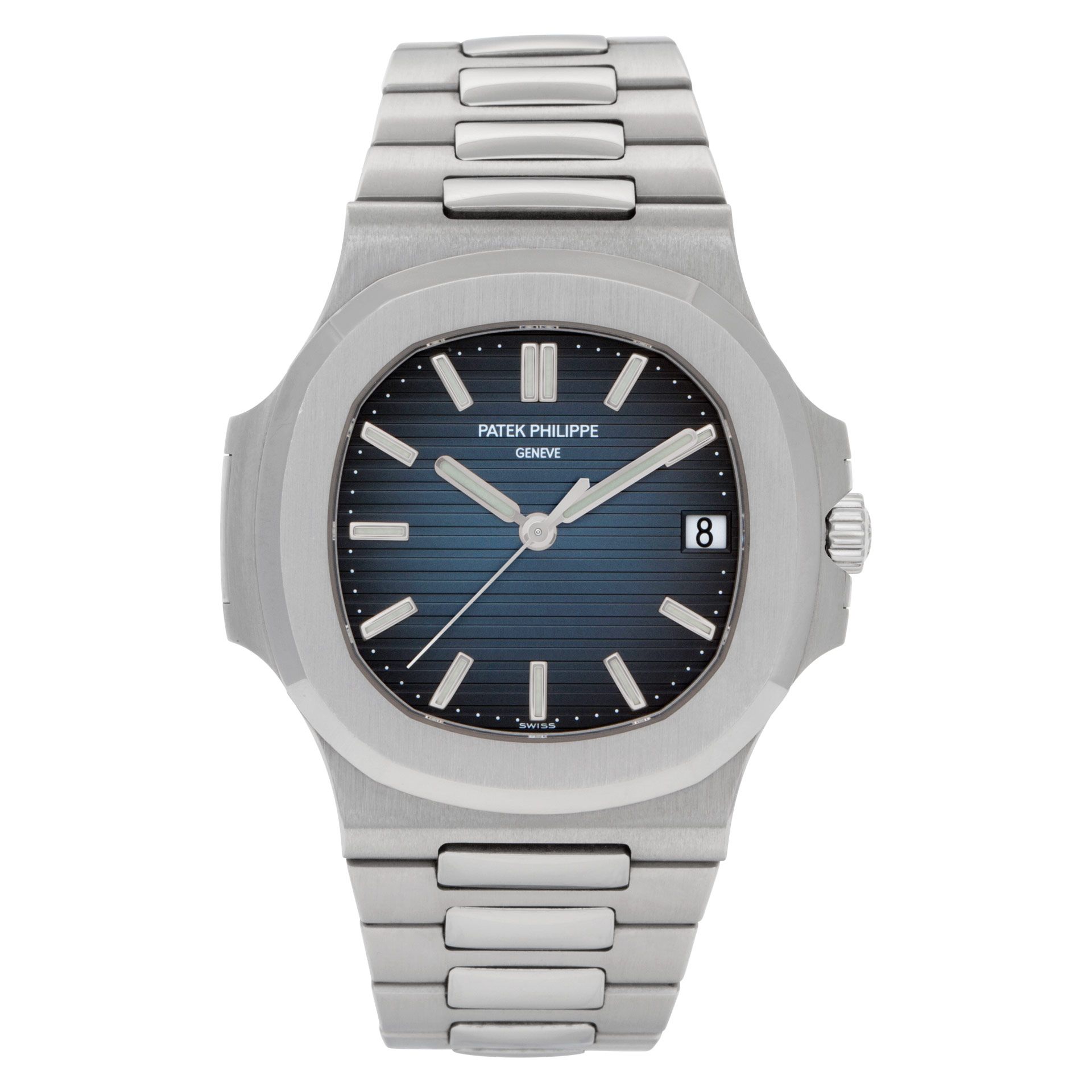 Pre-owned Patek Philippe Nautilus 5711 Stainless Steel Watch