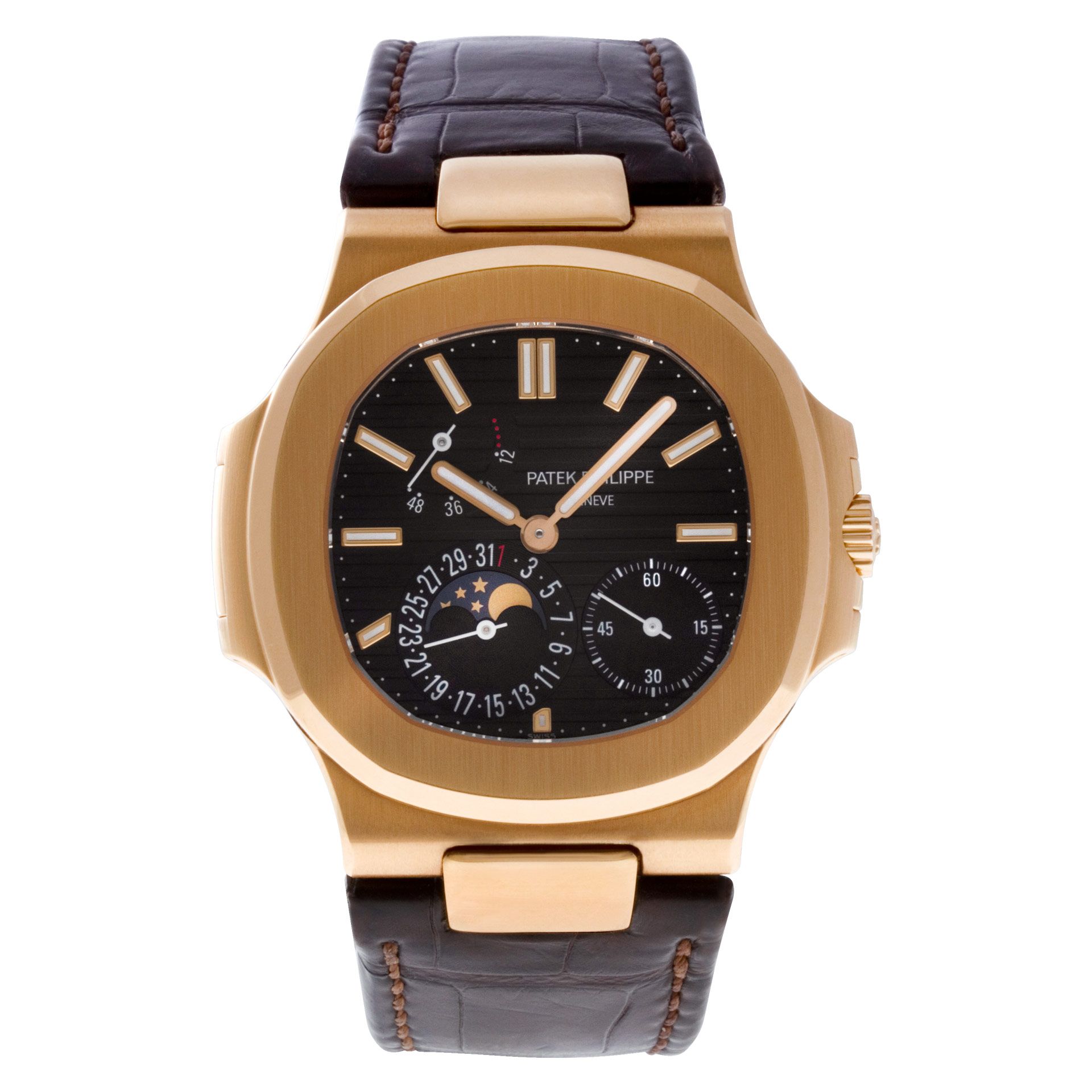 Preowned Patek Philippe Nautilus 5712R-001 18k rose gold |
