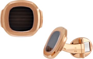 Patek Philippe Nautilus Cufflinks in 18k rose gold