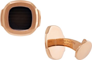 Patek Philippe Nautilus Cufflinks in 18k rose gold