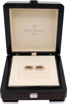 Patek Philippe Nautilus Cufflinks in 18k rose gold