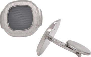 Patek Philippe Nautilus Dial Motiff Cufflinks in 18k White Gold