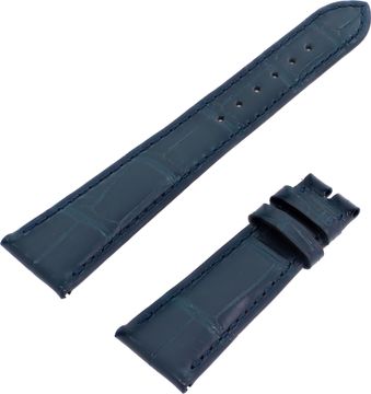 Patek Philippe Black alligator strap (21mm x 16mm) Patek Philippe Navy alligator strap (21mm x 16mm)