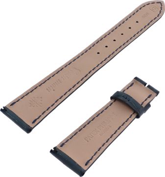 Patek Philippe Black alligator strap (21mm x 16mm)