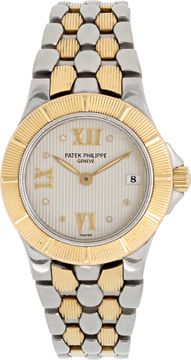 Patek Philippe Neptune 4880/001 18k & steel 27mm Quartz watch