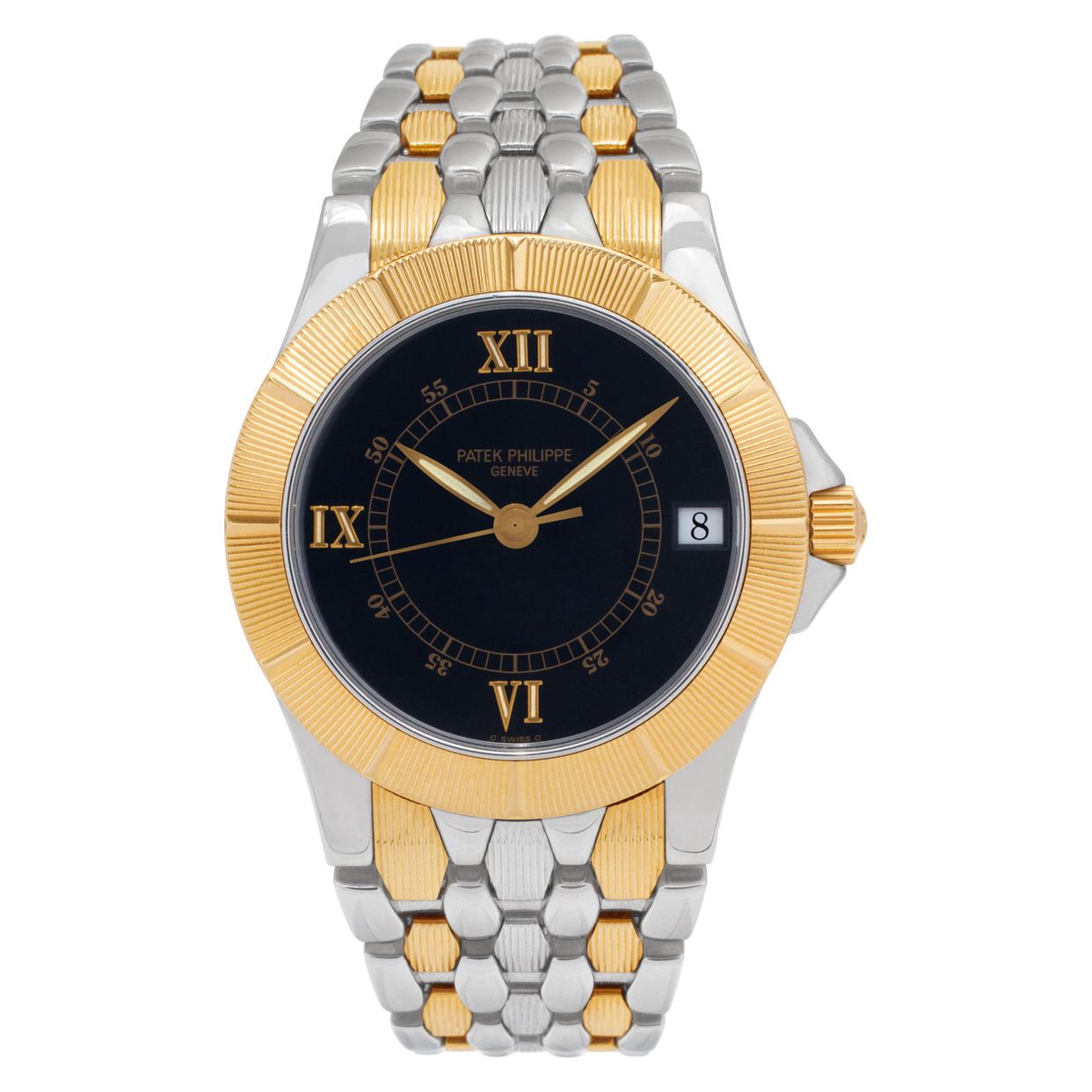 Used Patek Philippe Neptune 5080/1 Stainless Steel Black dial