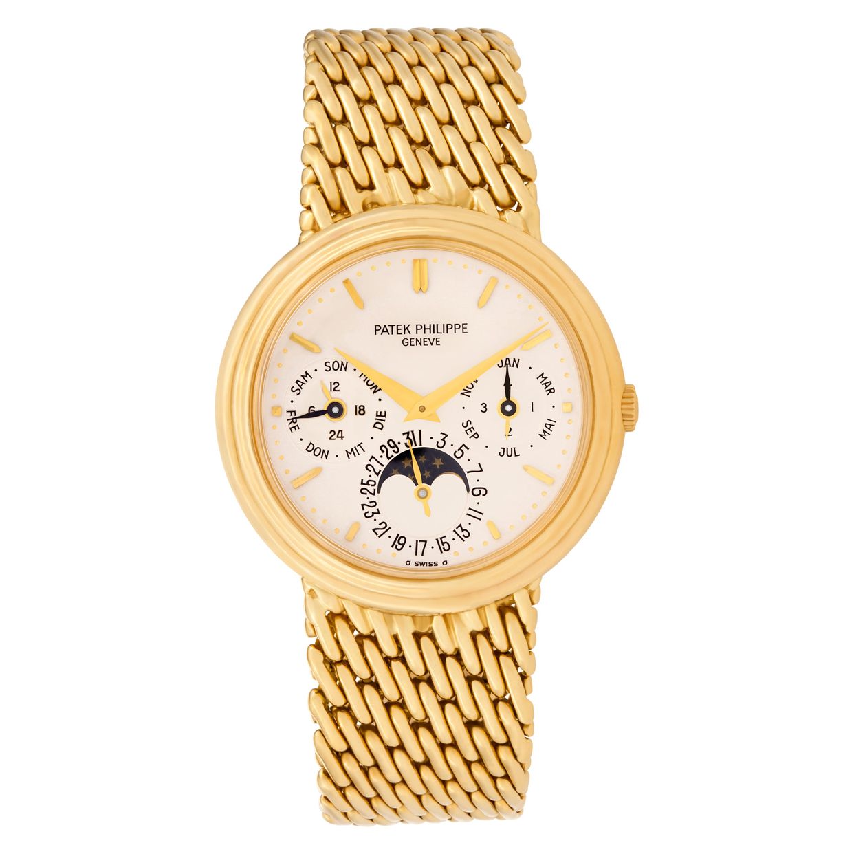 Preowned Patek Philippe Perpetual Calendar 39451 18k 36mm