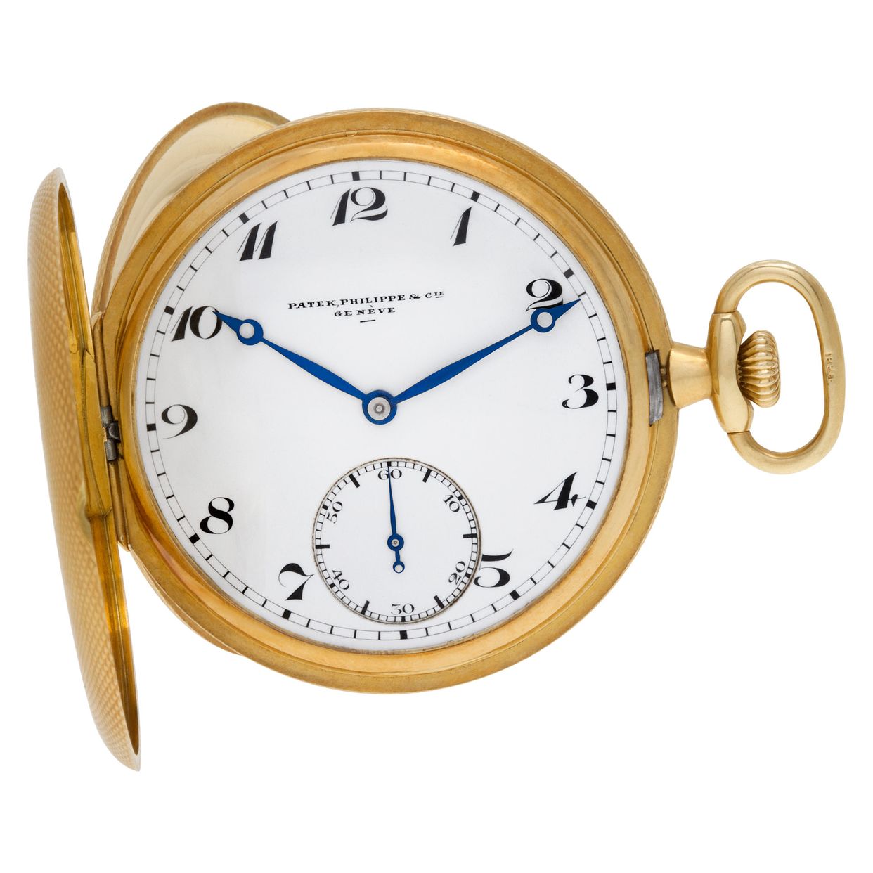 Used Patek Philippe pocket watch 289878 18k Porcelain dial