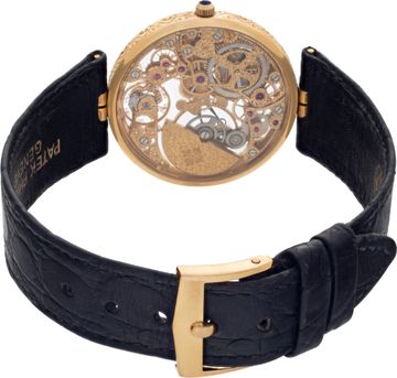 Patek Philippe Skeleton 3878 18k 31mm auto watch