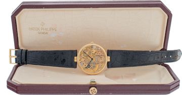 Patek Philippe Skeleton 3878 18k 31mm auto watch