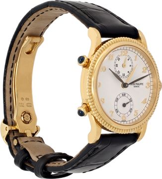 Patek Philippe Travel Time 4864J-001 18k Yellow Gold N/A dial 31mm N/A watch