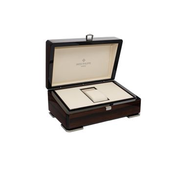 Patek Philippe Twenty~4 4910/11R-010 Rose Gold Brown dial 25x30mm Quartz