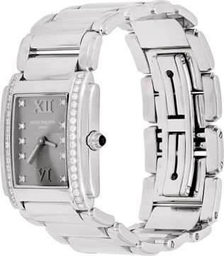 Patek Philippe Twenty 4 4910    Stainless Steel    Gray dial 23.7mm    Quartz wa