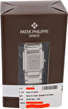 Patek Philippe Twenty 4 4910    Stainless Steel    Gray dial 23.7mm    Quartz wa