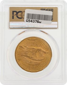 PCGS graded and authenticated MS64 1908 U.S. $20 Saint-Gaudens Double Eagle gold coin