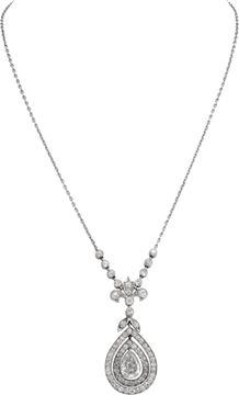 Pear-shaped diamond necklace over 3.50 carats Pear-shaped diamond necklace over 3.50 carats Necklace Collection
