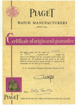 Piaget Classic 9154 18k Yellow Gold 27mm Manual watch