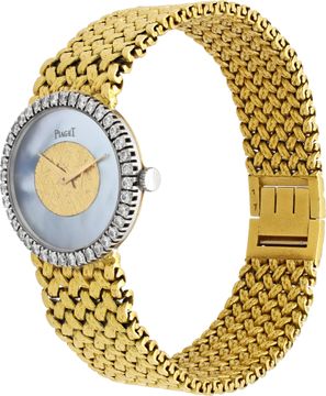 Piaget Classic 9806 D 2 18k Mother Of Pearl dial 27mm  watch