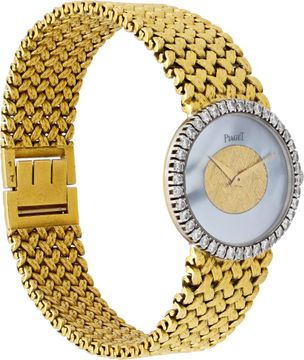 Piaget Classic 9806 D 2 18k Mother Of Pearl dial 27mm  watch