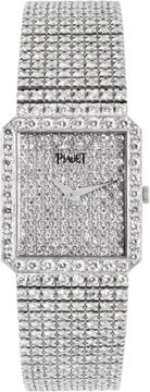 Piaget Classic "fully customized with pavé-set diamonds" 25mm