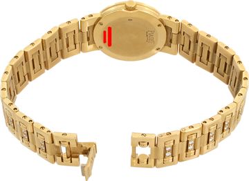 Piaget Dancer 80564 K818 18k Yellow Gold Champagne dial 23mm Quartz watch