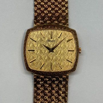 Piaget Dancer 9731D2 Yellow Gold textured dial 30mm Manual winding