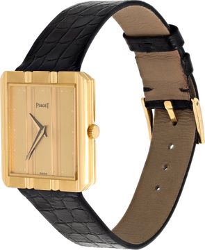 Piaget Polo 8163 18k Gold dial 27.5mm Quartz watch