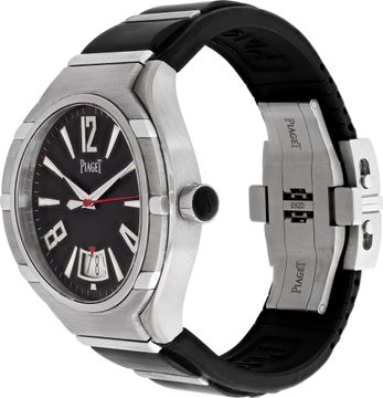 Piaget Polo P10605 Stainless Steel Black dial 45mm Automatic watch