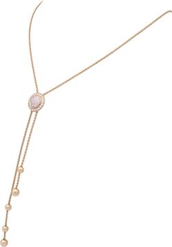 Piaget Possession 18k rose gold diamond necklace