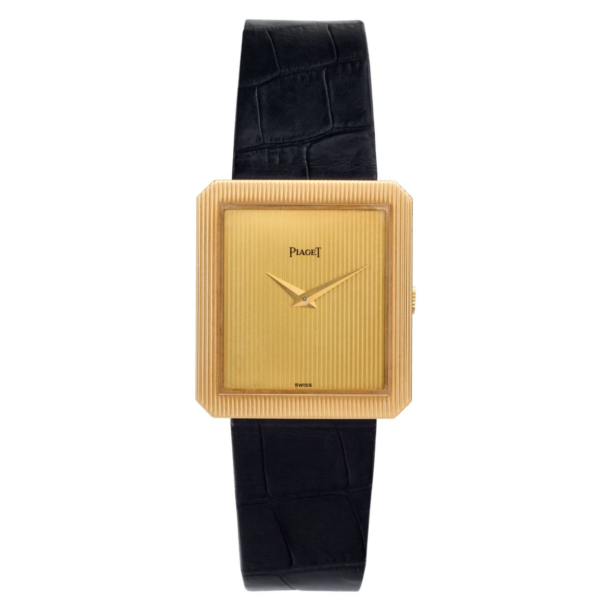 Preowned Piaget Protocol 9154 18k Yellow Gold, Gold dial |