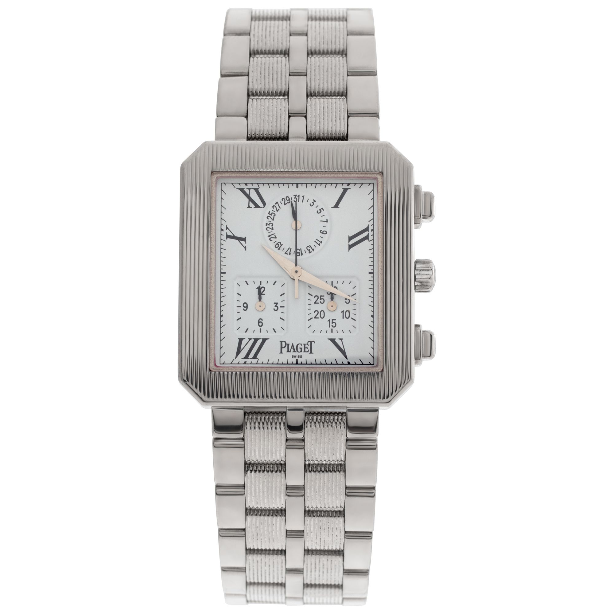 Used Piaget Protocol 14254 M601D 18k White Gold White dial