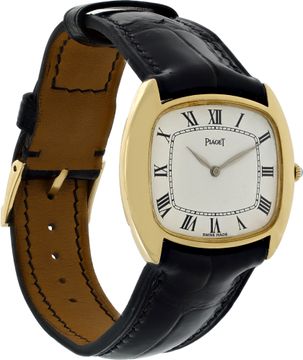 Piaget Ultra Thin 9582 18k Yellow Gold White dial 32mm Manual watch