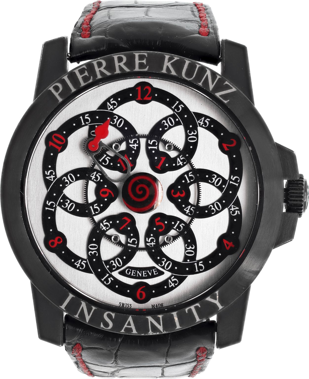 MOMENT('81MOVIE MATE 100%+MODERN SOUL P… Used Pierre Kunz G019 Sport PVD steel 44mm auto watch | Gray