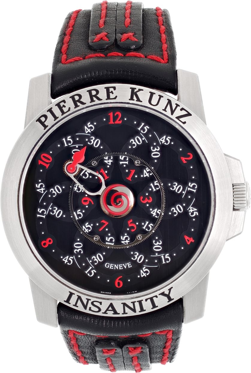 Used Pierre Kunz Insanity G019 Stainless Steel 44mm auto wat