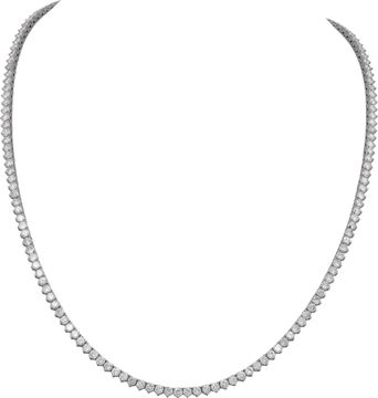 Platinum Daimond Necklace with 10.62 carats in diamonds Necklace Collection