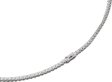 Platinum Daimond Necklace with 10.62 carats in diamonds