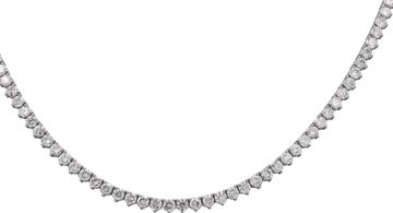 Platinum Daimond Necklace with 10.62 carats in diamonds