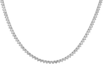 Platinum Daimond Necklace with 10.62 carats in diamonds