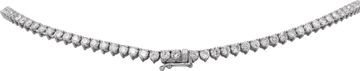 Platinum Daimond Necklace with 11.55 carats in diamonds