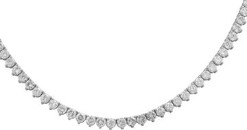 Platinum Daimond Necklace with 11.55 carats in diamonds