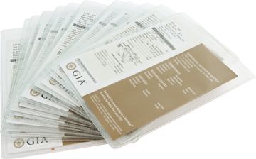 Platinum diamond eternity band with GIA certificate