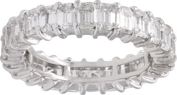 Platinum eternity band approx. 2.60 carats Ring Collection