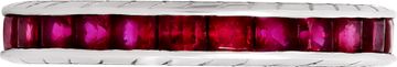 Platinum Ruby Eternity ring. Size 6.75